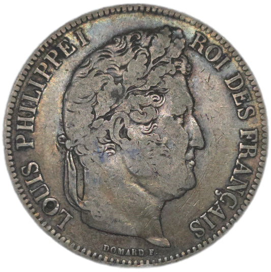 1832 France 5 Francs - Arts & Entertainment > Hobbies & Creative Arts > Collectibles > Collectible Coins & Currency > Collectible Coins > Rare Coins from The Half Crown