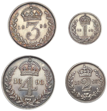 1898 United Kingdom Maundy Set, Queen Victoria