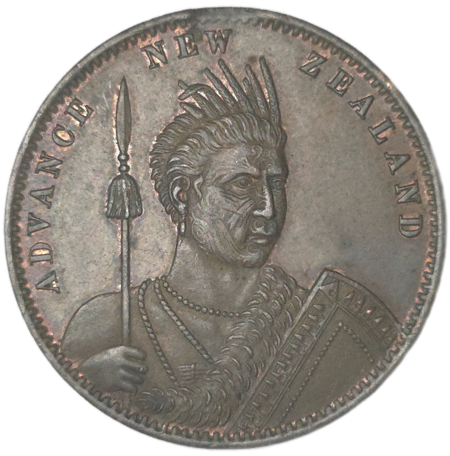 1881 New Zealand Trade Token Milner & Thompson