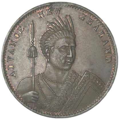 1881 New Zealand Trade Token Milner & Thompson