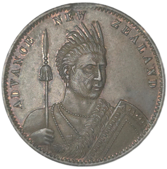 1881 New Zealand Trade Token Milner & Thompson