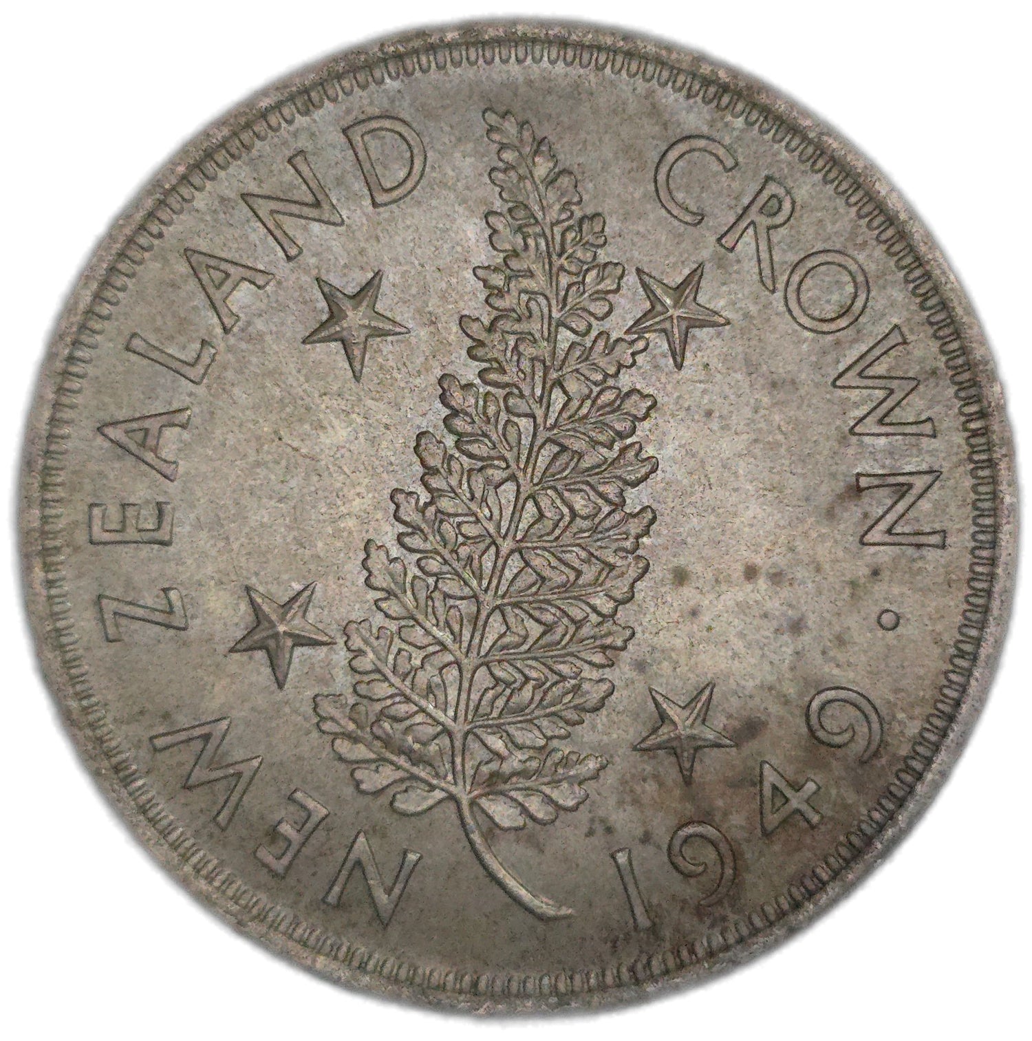 1949 New Zealand Crown - Arts & Entertainment > Hobbies & Creative Arts > Collectibles > Collectible Coins & Currency > Collectible Coins > Rare Coins from The Half Crown