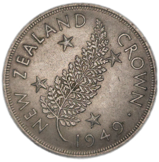 1949 New Zealand Crown - Arts & Entertainment > Hobbies & Creative Arts > Collectibles > Collectible Coins & Currency > Collectible Coins > Rare Coins from The Half Crown