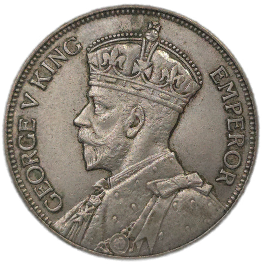 1936 New Zealand Florin, Key Date gVF