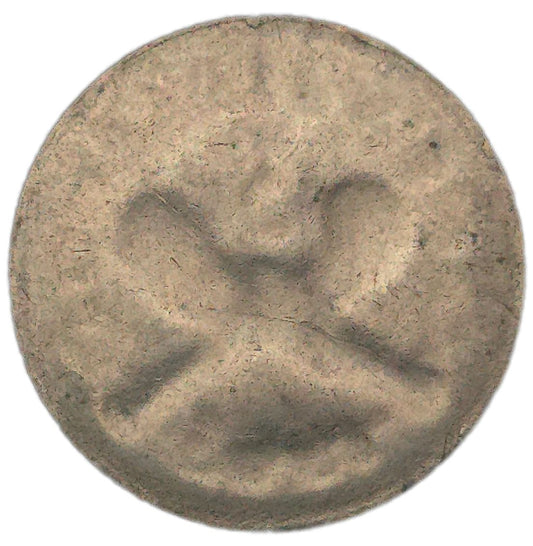 1963 New Zealand Threepence, split planchette