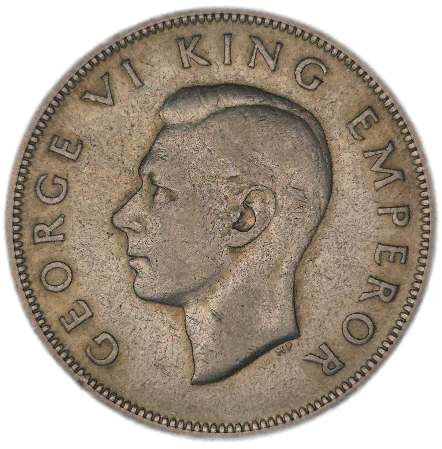 1944 New Zealand Half Crown, Key Date