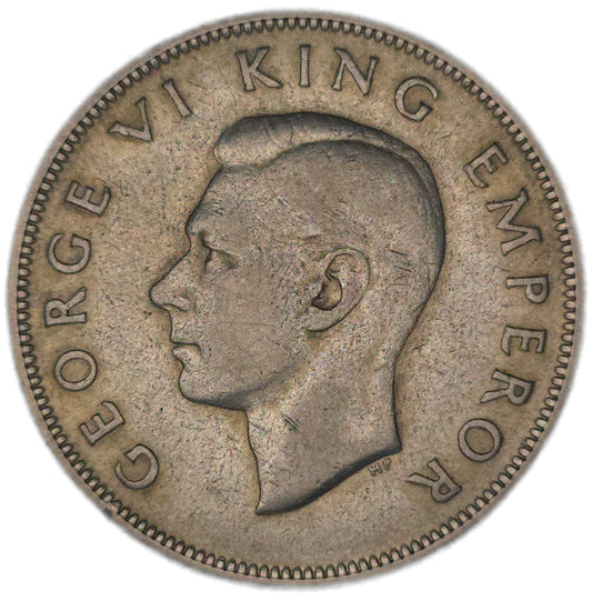 1944 New Zealand Half Crown, Key Date