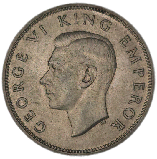 1946 New Zealand Florin, gVF