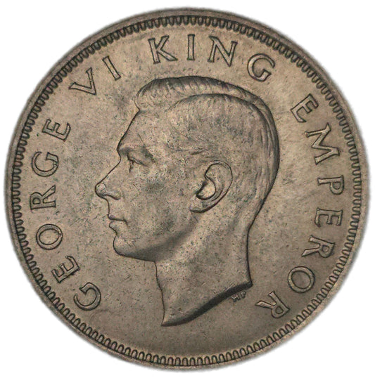 1940 New Zealand Florin, aEF