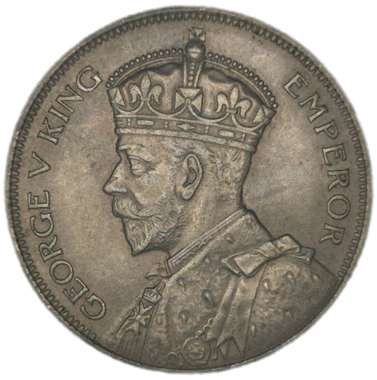 1934 New Zealand Half Crown, aEF