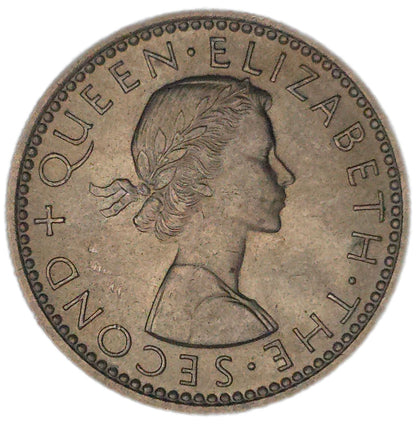 1959 New Zealand Sixpence - Arts & Entertainment > Hobbies & Creative Arts > Collectibles > Collectible Coins & Currency > Collectible Coins > Rare Coins from The Half Crown