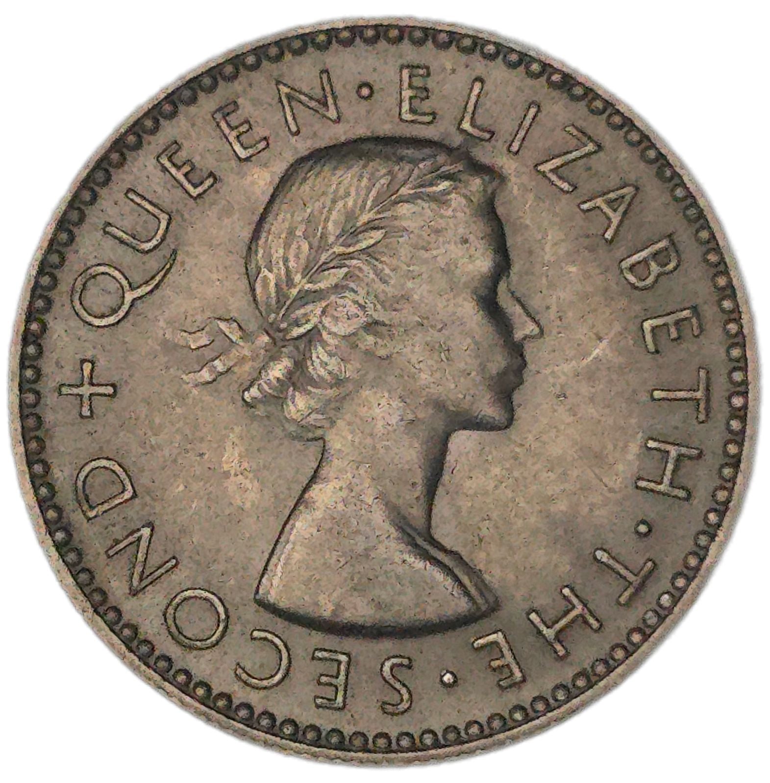 1958 New Zealand Sixpence, aUnc - Arts & Entertainment > Hobbies & Creative Arts > Collectibles > Collectible Coins & Currency > Collectible Coins > Rare Coins from The Half Crown