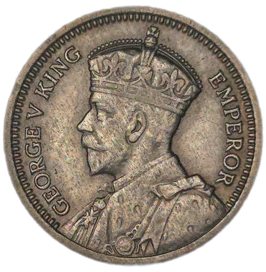 1935 New Zealand Threepence, Rare Key Date