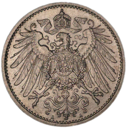 1915 Germany 1 Mark, Uncirculated