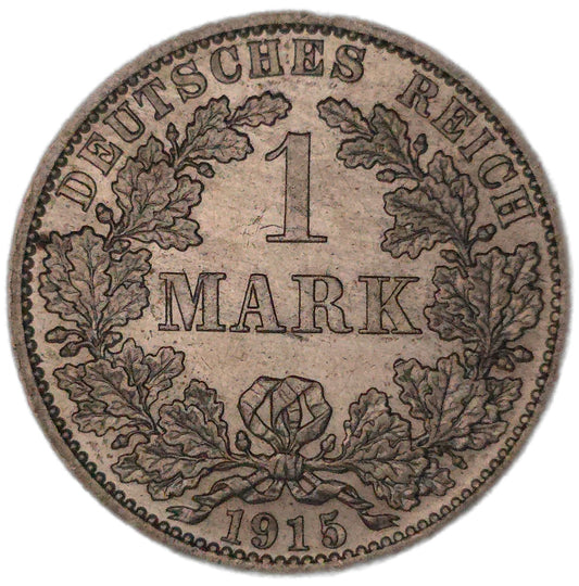 1915 Germany 1 Mark, Uncirculated