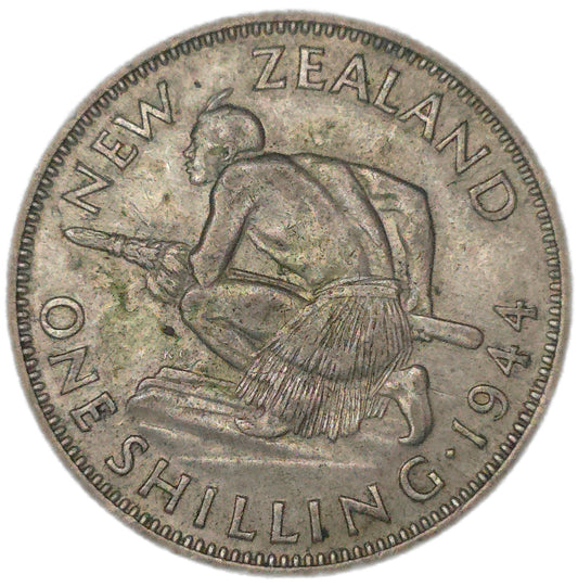 1944 New Zealand Shilling