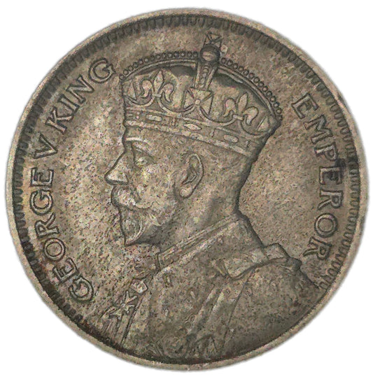 1934 New Zealand Sixpence, gEF