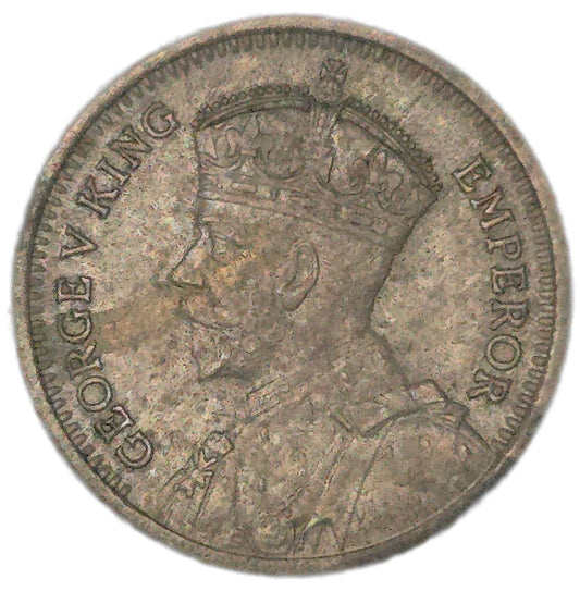 1934 New Zealand Threepence, gEF