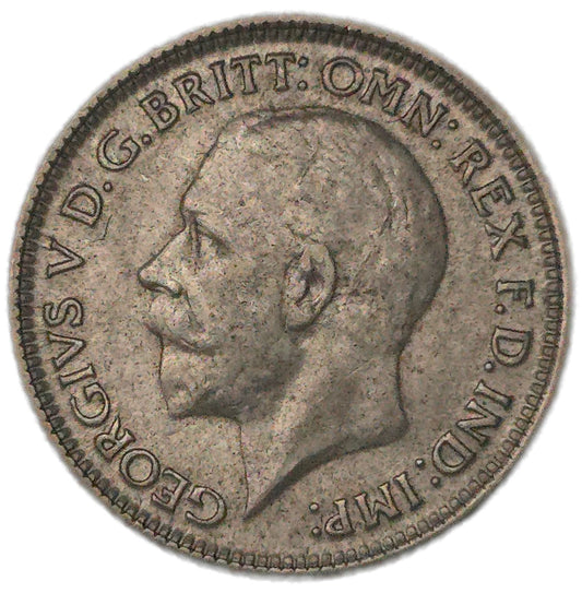 1929 United Kingdom Sixpence