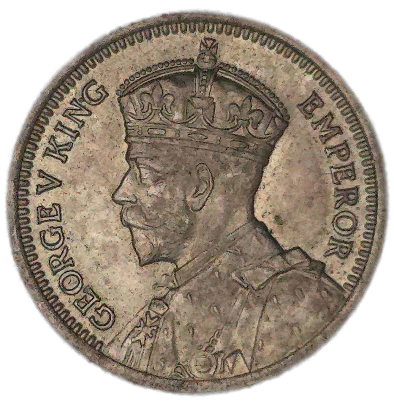 1936 New Zealand Threepence, gEF