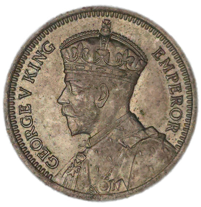 1936 New Zealand Threepence, gEF