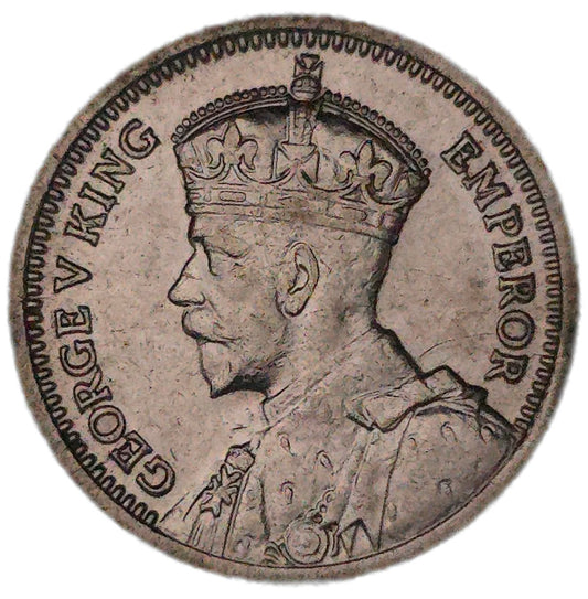 1933 New Zealand Threepence, gEF