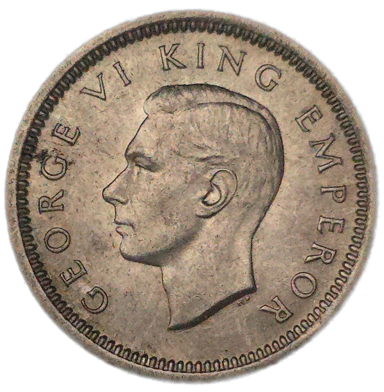 1946 New Zealand Threepence, aUNC