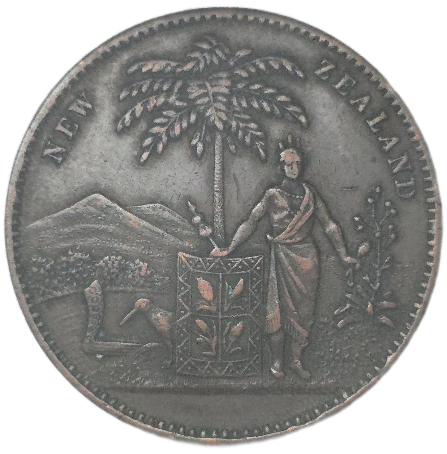 1881 New Zealand Trade Token Milner & Thompson