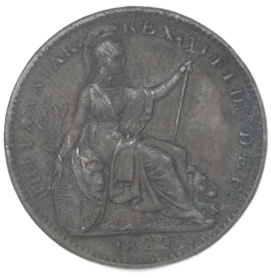 1822 United Kingdom Farthing, George IV