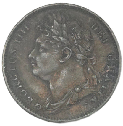 1822 United Kingdom Farthing, George IV