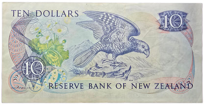 1981-1985 New Zealand Ten Dollar Star Note