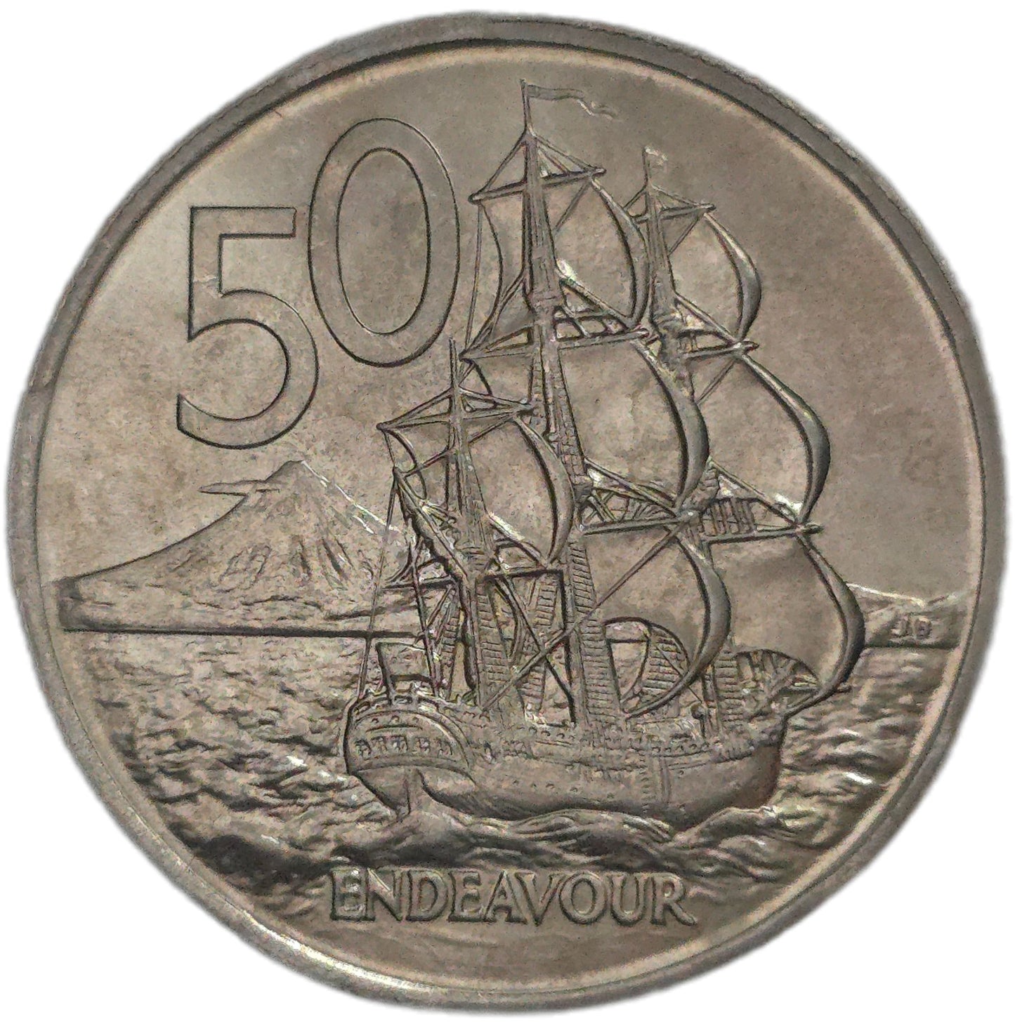 1967 New Zealand Fifty Cents, Uncirculated