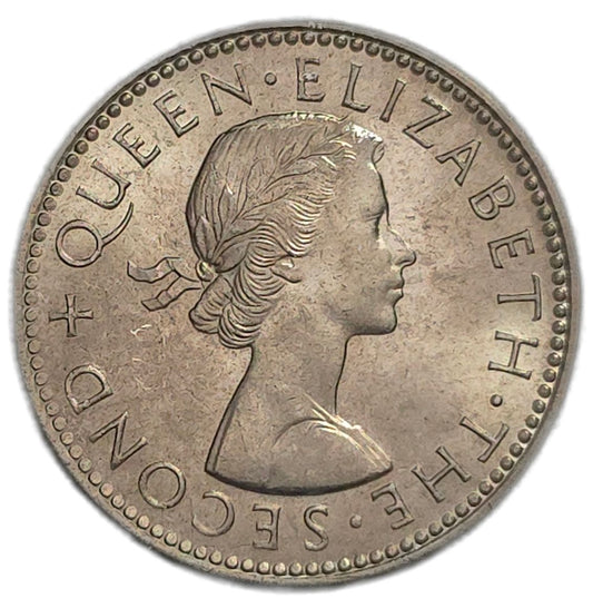 1965 New Zealand Shilling, Uncirculated