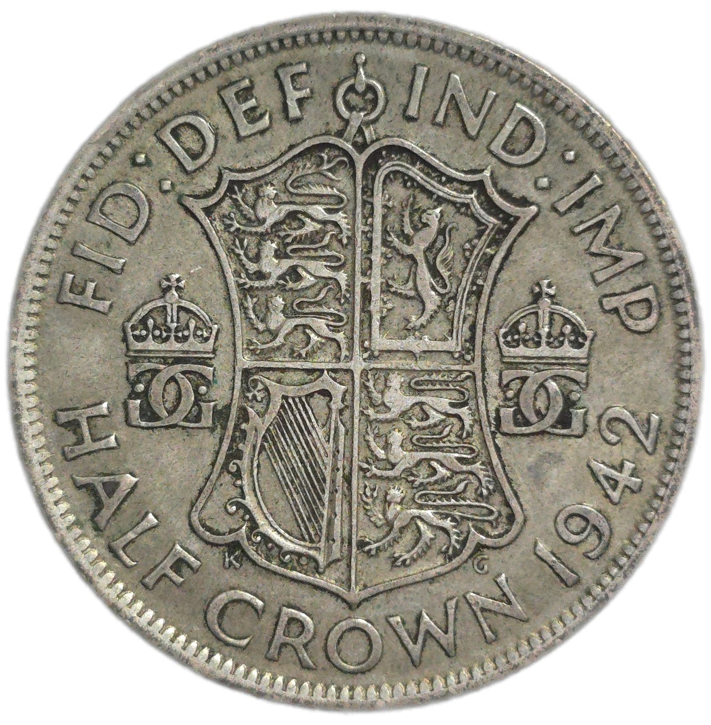1942 United Kingdom Half Crown
