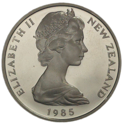 1985 New Zealand Ten Cents, Set Only Proof
