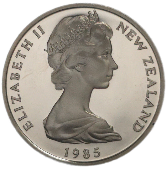 1985 New Zealand Twenty Cents, Proof