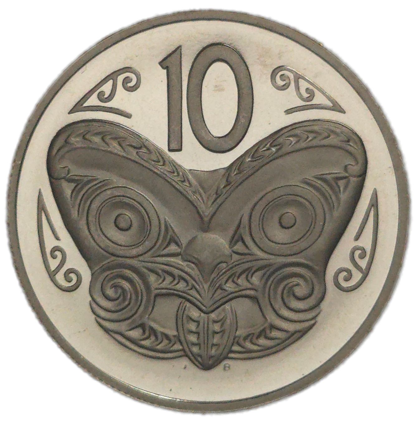 1974 New Zealand Ten Cents, Proof