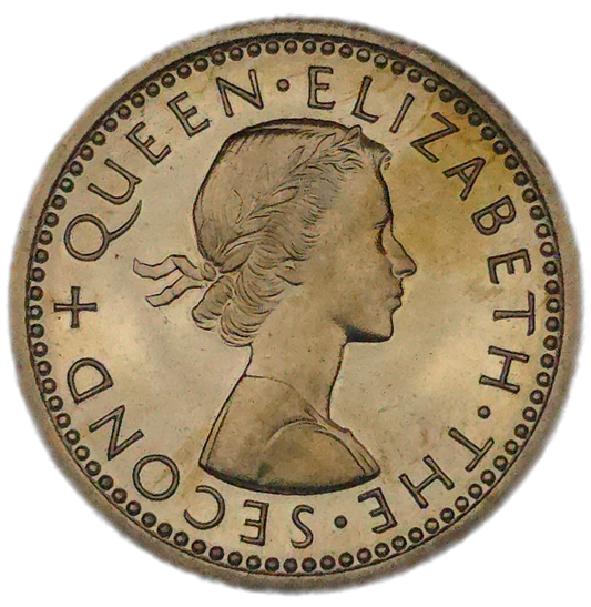 1965 New Zealand Threepence, Proof