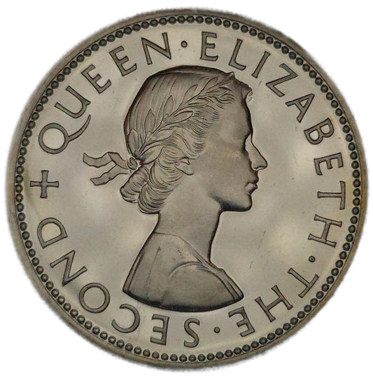 1965 New Zealand Florin, Proof - Arts & Entertainment > Hobbies & Creative Arts > Collectibles > Collectible Coins & Currency > Collectible Coins > Rare Coins from The Half Crown