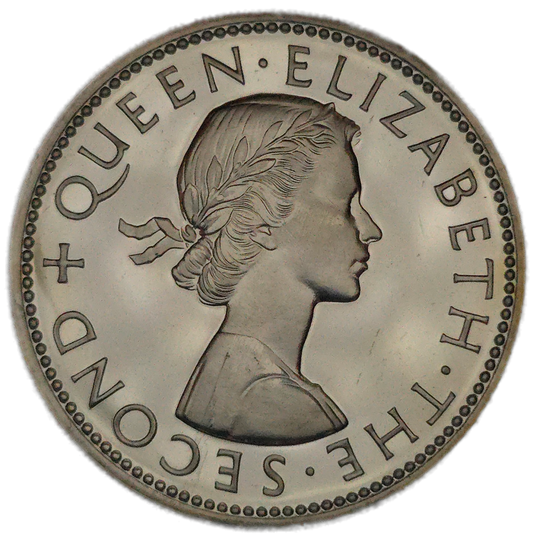 1965 New Zealand Florin, Proof