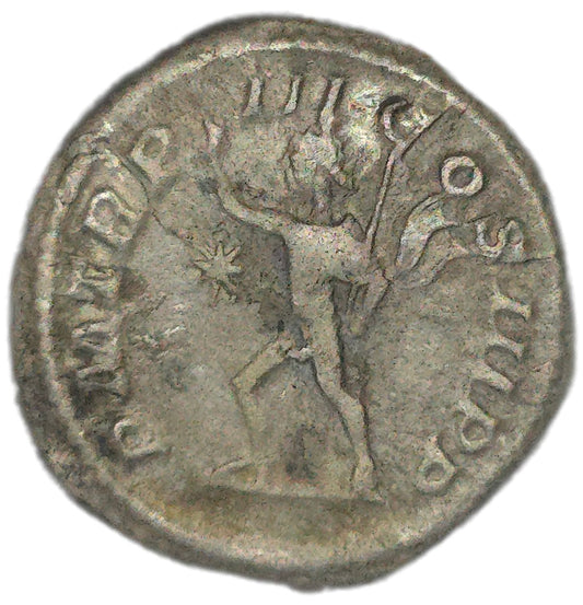 218-222AD Ancient Rome Elagabalus Denarius - Arts & Entertainment > Hobbies & Creative Arts > Collectibles > Collectible Coins & Currency > Collectible Coins > Rare Coins from The Half Crown