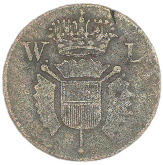 1801 German States 1 Pfennig, Schaumburg-Hessen - Arts & Entertainment > Hobbies & Creative Arts > Collectibles > Collectible Coins & Currency > Collectible Coins > Rare Coins from The Half Crown