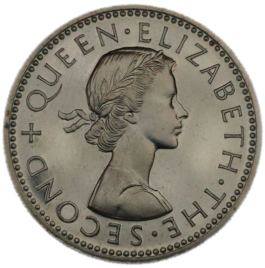 1965 New Zealand Shilling, Proof - Arts & Entertainment > Hobbies & Creative Arts > Collectibles > Collectible Coins & Currency > Collectible Coins > Commemorative Coins from The Half Crown