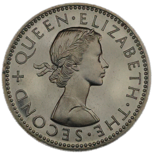 1965 New Zealand Shilling, Proof