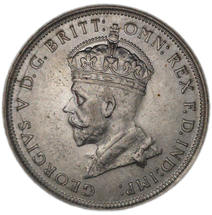 1927 Australia Canberra Florin, gEF - Arts & Entertainment > Hobbies & Creative Arts > Collectibles > Collectible Coins & Currency > Collectible Coins > Rare Coins from The Half Crown