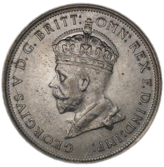 1927 Australia Canberra Florin, gEF - Arts & Entertainment > Hobbies & Creative Arts > Collectibles > Collectible Coins & Currency > Collectible Coins > Rare Coins from The Half Crown