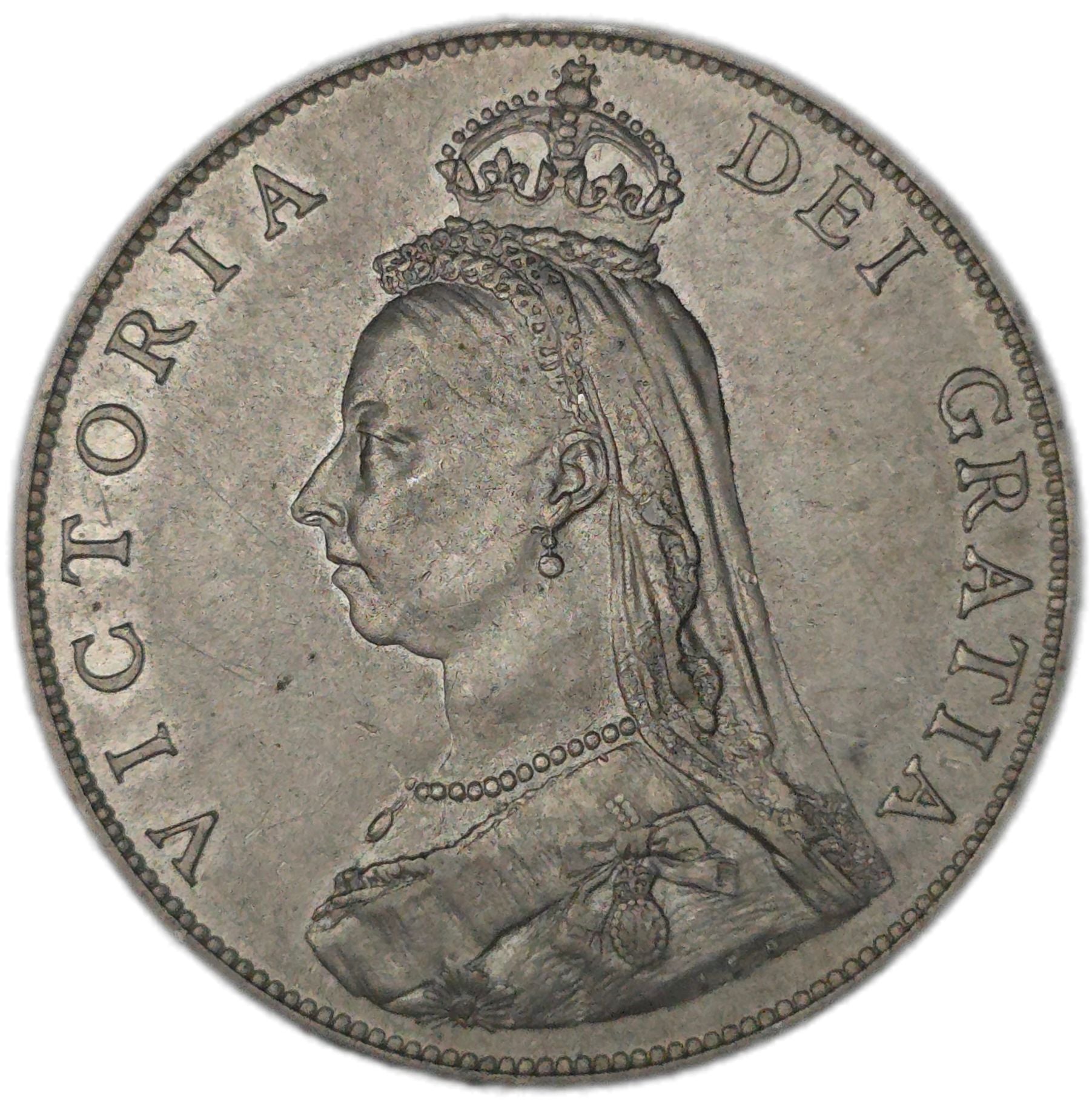1887 United Kingdom Florin, Queen Victoria, - Arts & Entertainment > Hobbies & Creative Arts > Collectibles > Collectible Coins & Currency > Collectible Coins > Rare Coins from The Half Crown