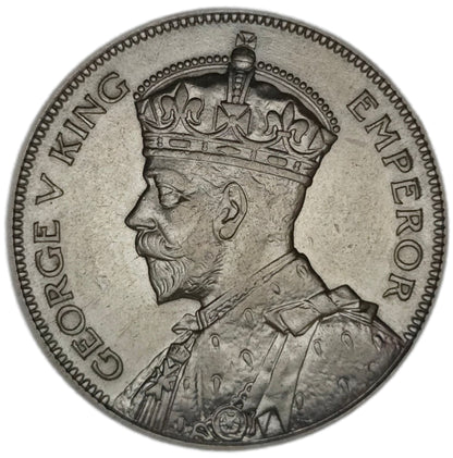 1934 New Zealand Half Crown, aEF