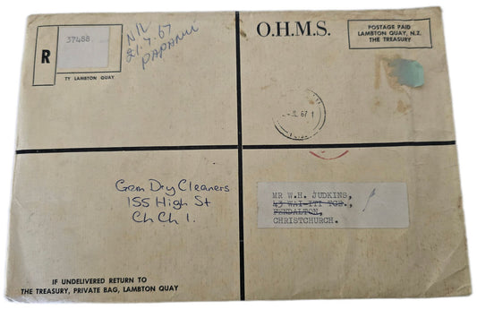 1965 Mint Set, with original RBNZ Postal Envelope