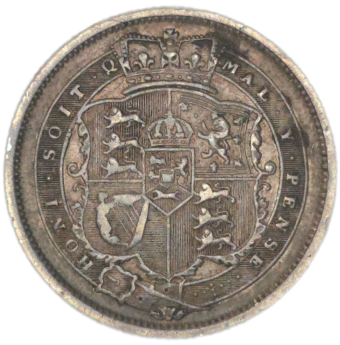1819 UK Sixpence